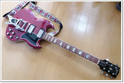 SG にBigsby B7を改造取り付け | ギター改造ネット