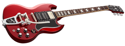 Bigsby B7付きのSGがESP Woodstics Guitarsから発売 WS-SG-STD/B 