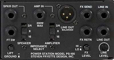 FRYETTE ( フライエット ) / PS-100 POWER STATIONバックパネル