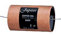 Jupiter Condenser Copper Foil Paper & Wax Capacitors