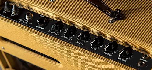 Fender Eric Clapton Twinoluxのコントロール