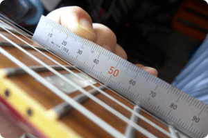Gibson SGのフレットすりあわせ チェック方法
