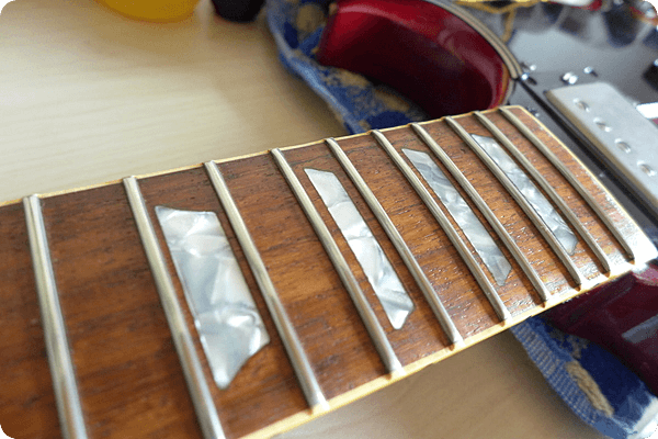 Gibson SGのフレットすりあわせを自分でやってみた | ギター改造ネット