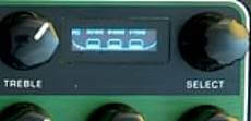 NUX TAPE ECHO (NDD-7)のテープヘッドディスプレイ