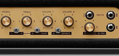 MARSHALL 1959 Modified（100W）のコントロール