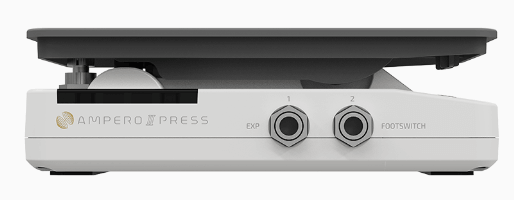 Ampero II Press は、Ampero II Stageはもちろん、EXP OUT＆FS OUTを介してエフェクトユニットに接続できるため、デュアルEXPインターフェイスを備えたあらゆるエフェクトユニットに適しています。