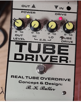 エリック・ジョンソン愛用のBK Butler Tube Driver