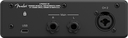 FENDER QUANTUM LT 2バックパネル