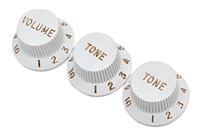 ストラトキャスターのコントロールノブ