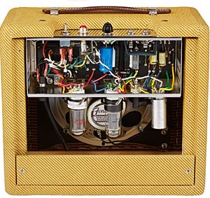 FENDER 57CHAMPの背面